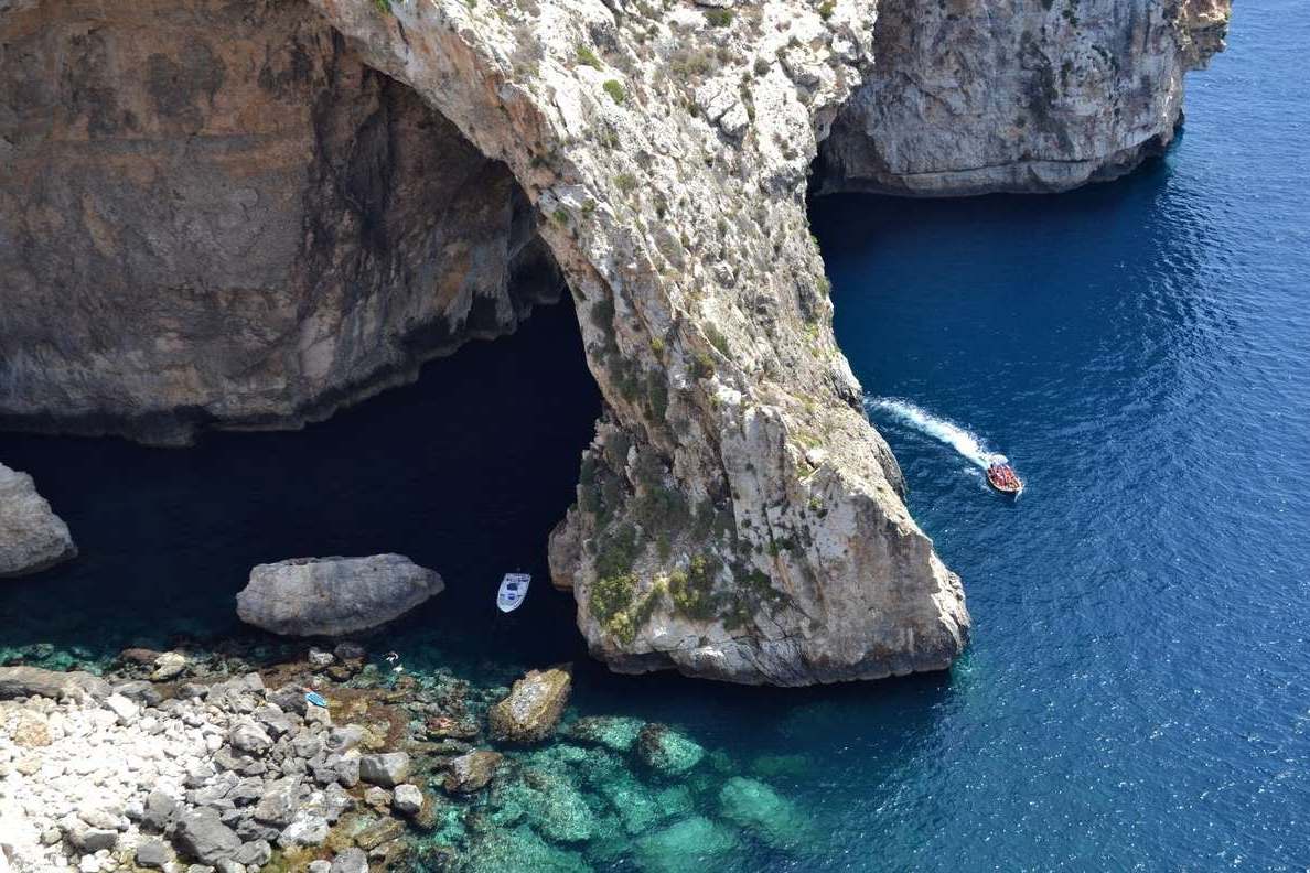 Голубой Грот, Мальта