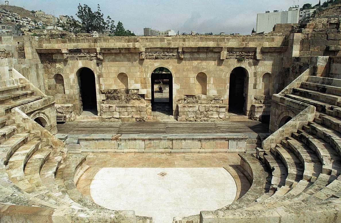 Развалины театра Одеон, город Кос, Греция