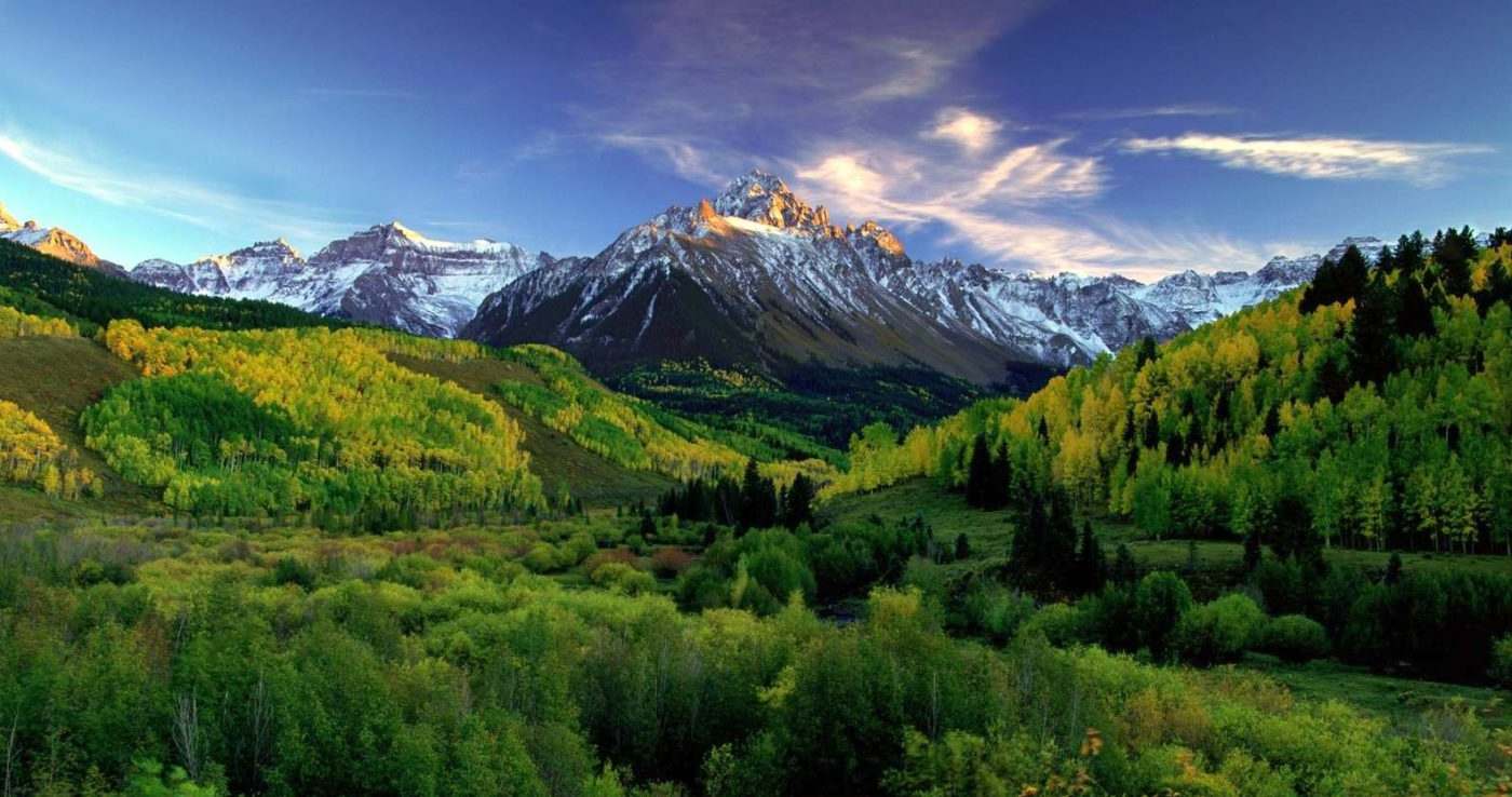 Горы и лес в Колорадо