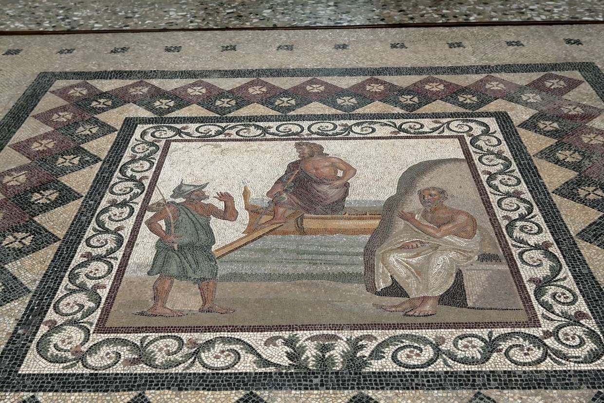 Мозаика древней Греции