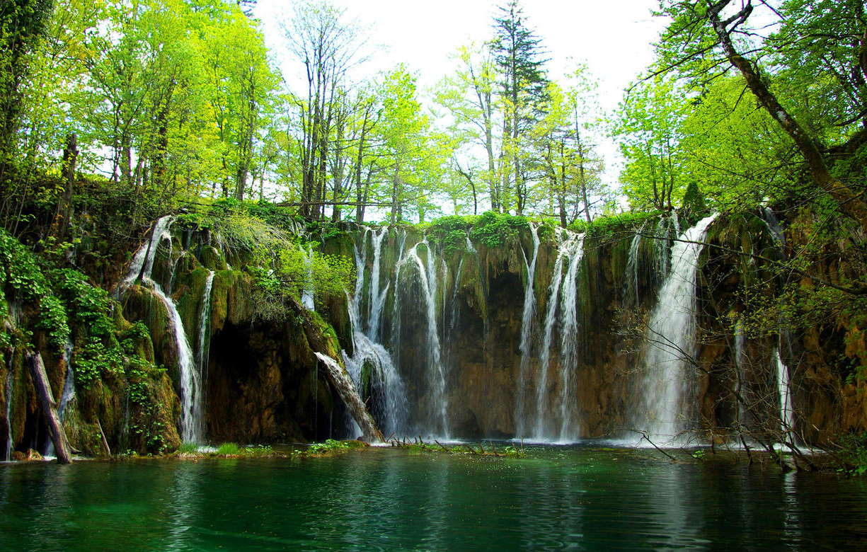 Национальный парк Плитвицкие озера в Хорватии, 1
