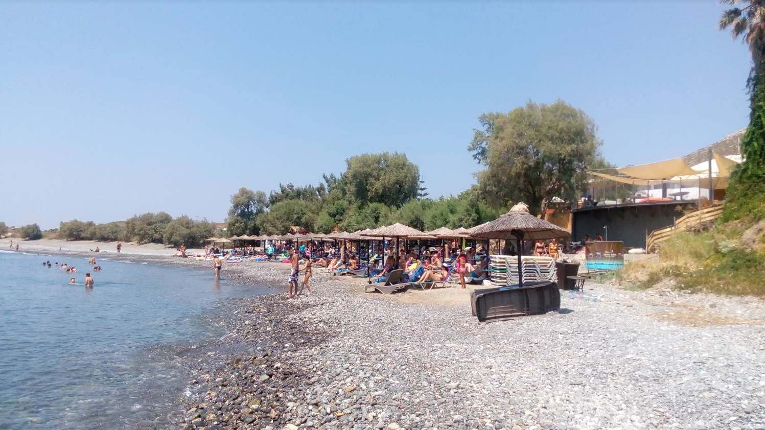 Пляж Agios Fokas