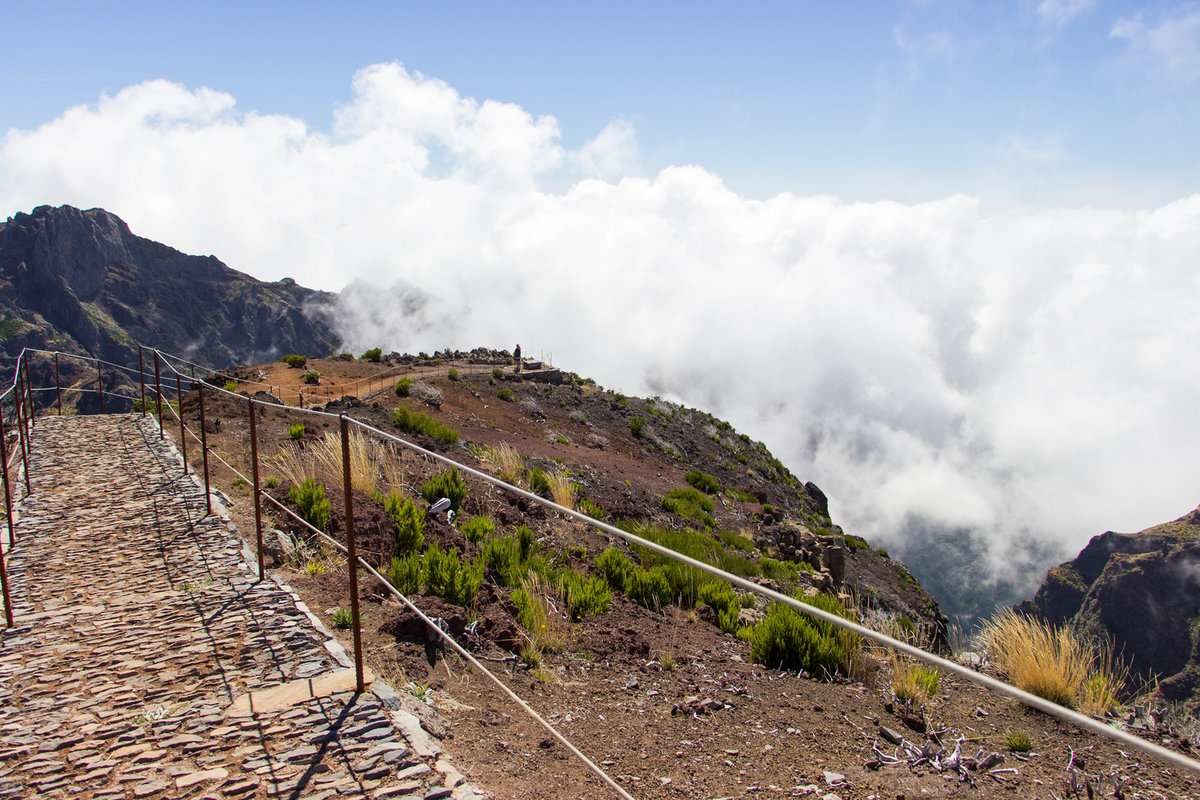 Вид с горы Пику-Руйву, Мадейра