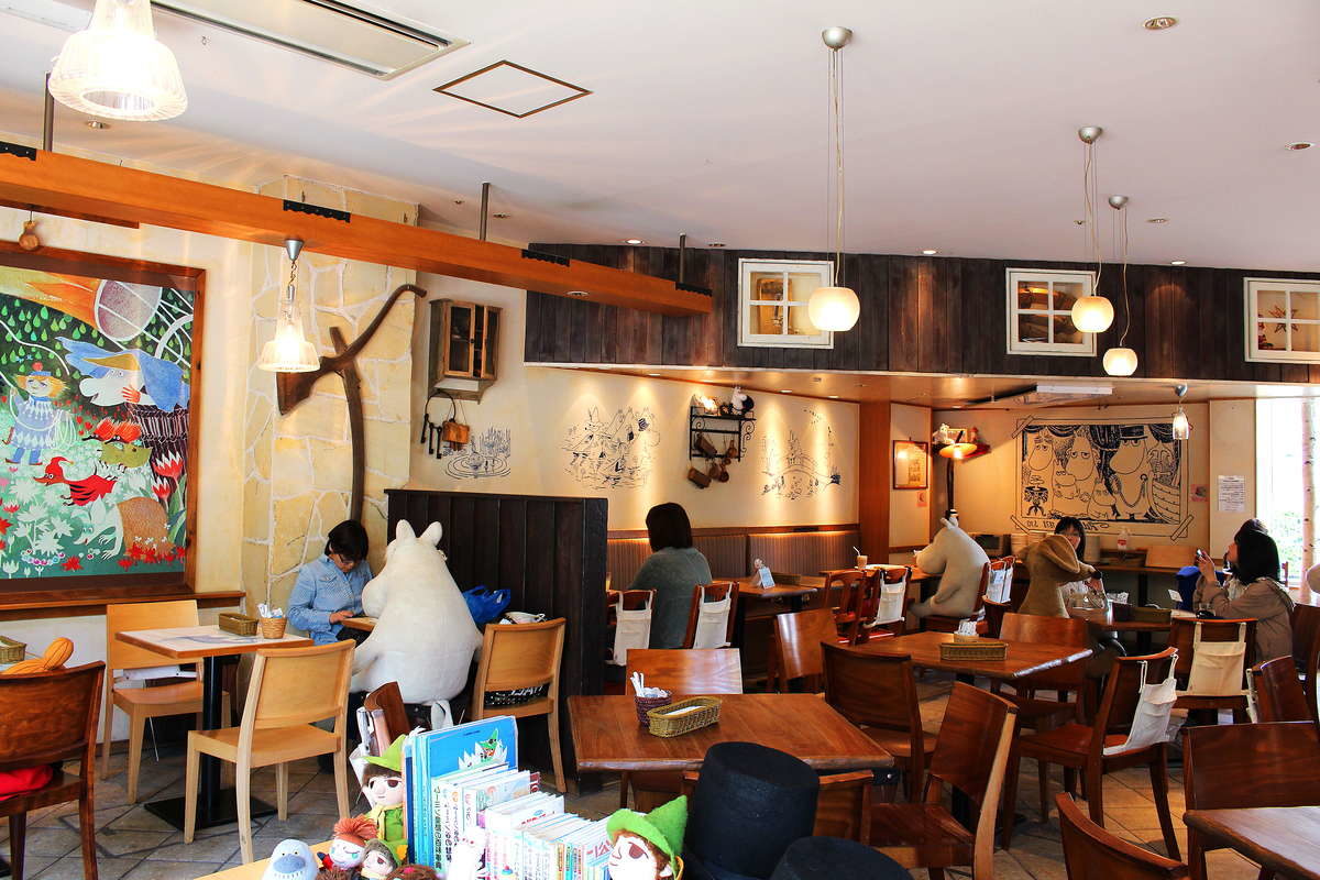 Муми-кафе (Moomin cafe), Осиагэ, Токио, 2