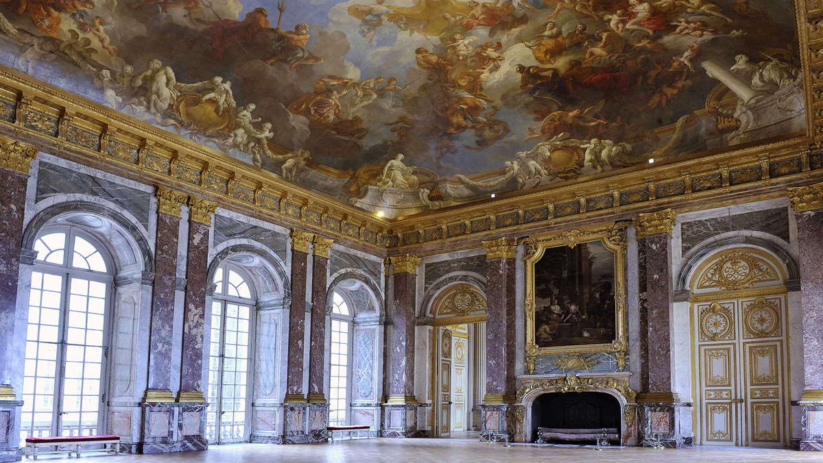 Зал Геракла в Версальском дворце, Франция, 2