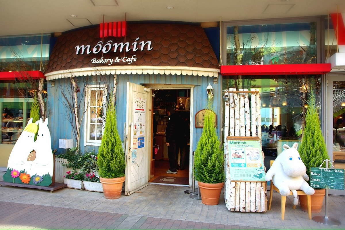 Муми-кафе (Moomin cafe), Осиагэ, Токио, 1