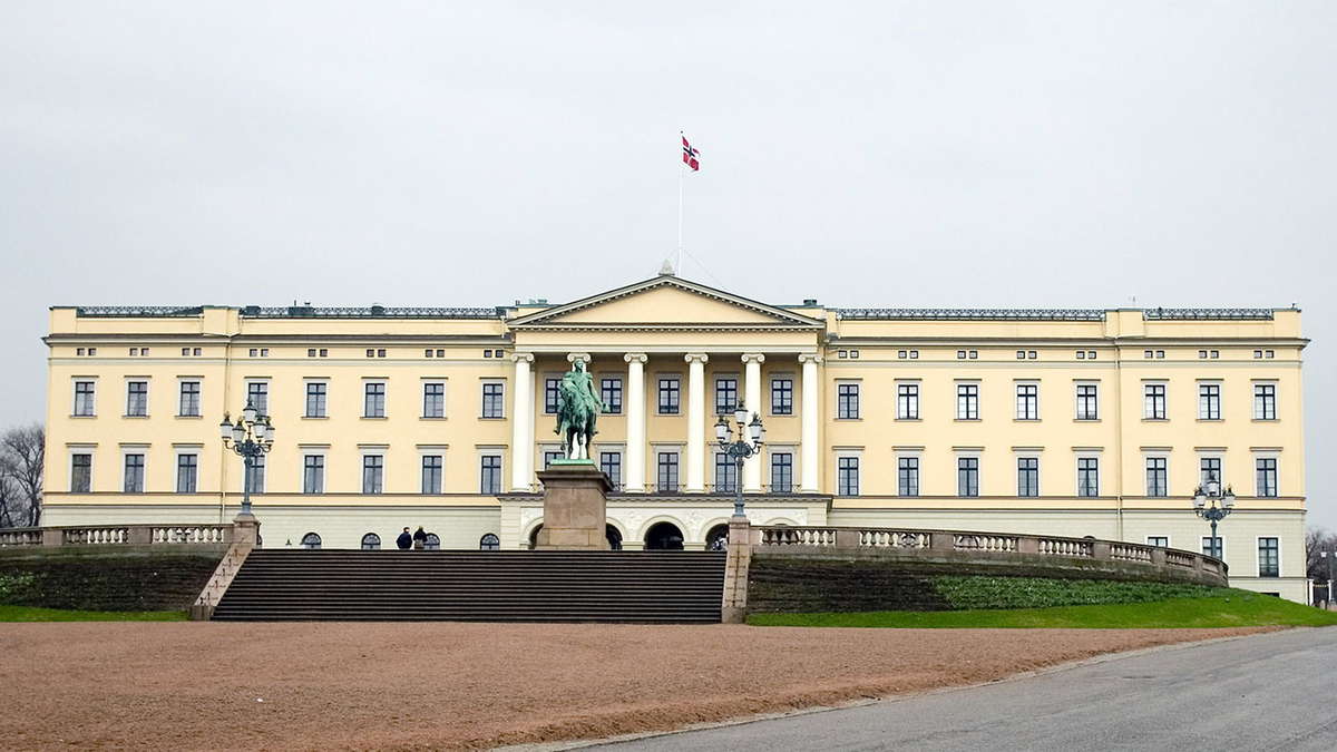 Королевский дворец в Осло, Норвегия