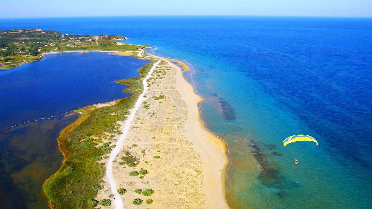 Пляж Халикуна, Корфу, Греция, 2