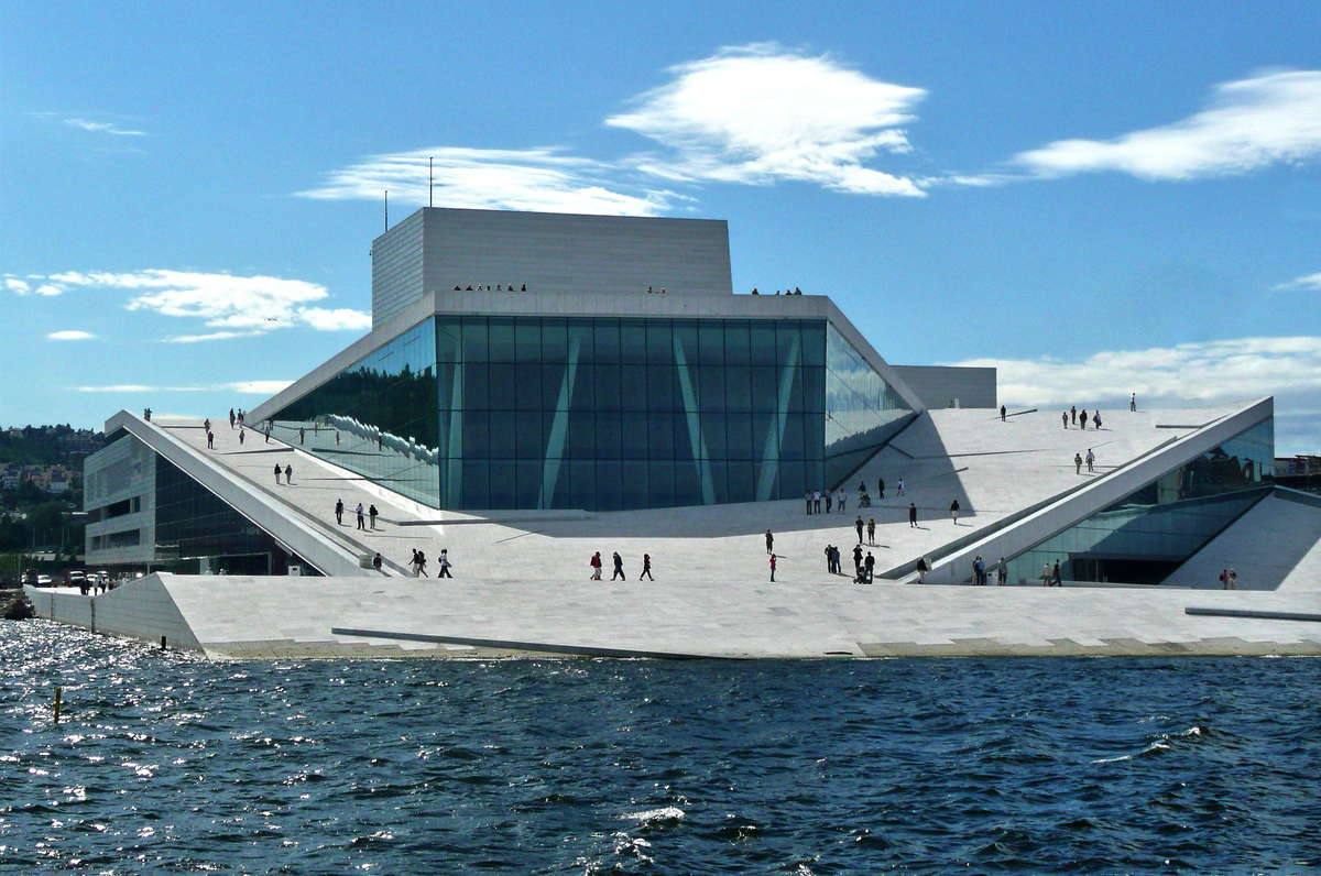 Оперный театр Осло Opera-huzet, Норвегия