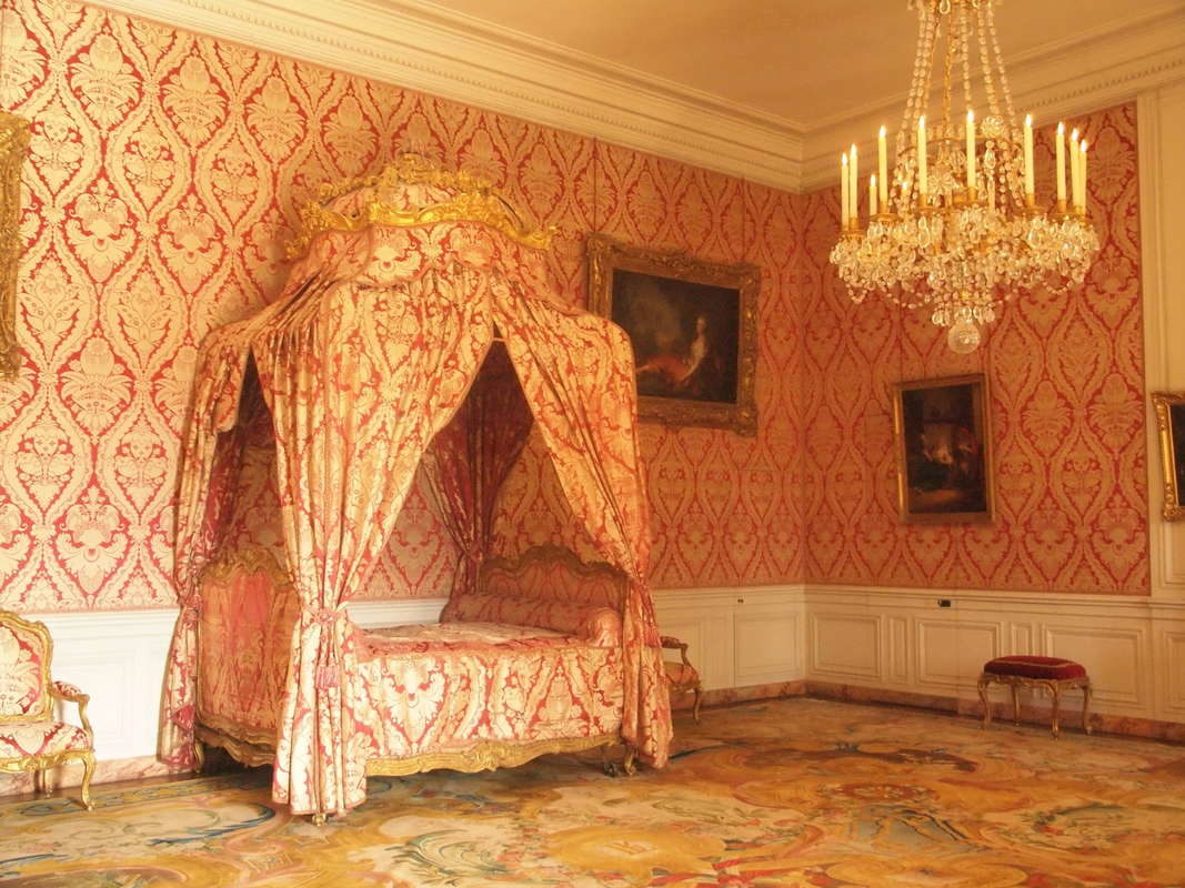 Спальня Дофины в Версальском дворце, Франция