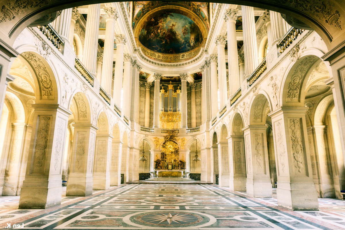 Версальский дворец, часовня, Париж, 1
