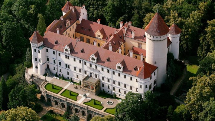 Замок Конопиште в Чехии