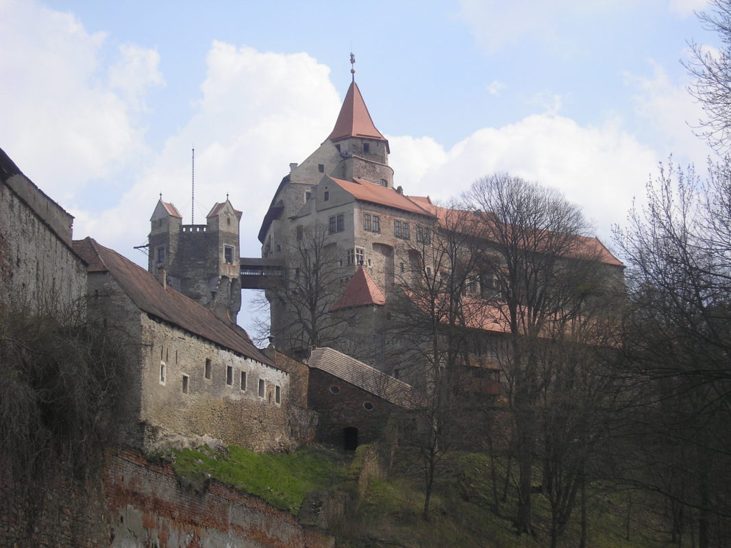 Чешский Замок Пернштейн