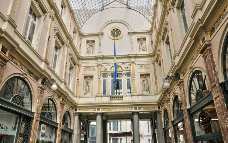Универмаг Galeries Royales Saint-Hubert в Брюсселе
