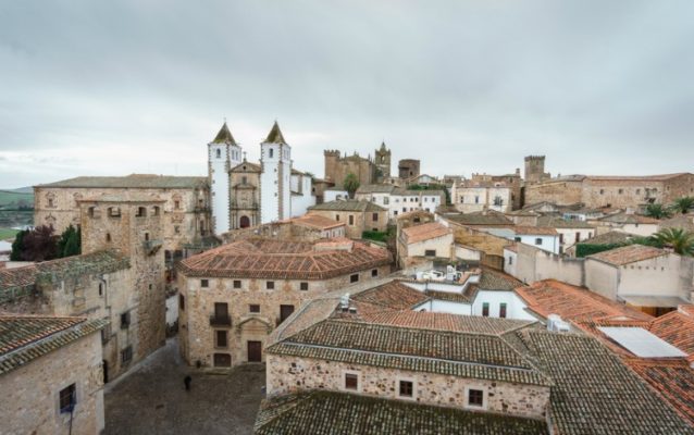 Касерес Испания Старый город