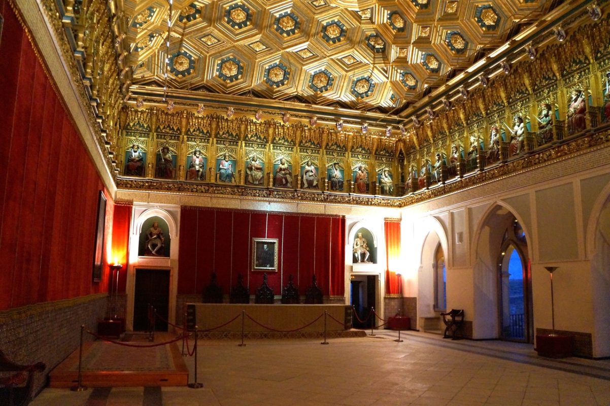 Зал королей дворца Алькасар Сеговия
