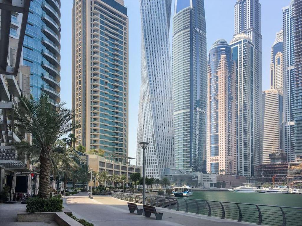 Комплекс небоскребов в Дубай Марине