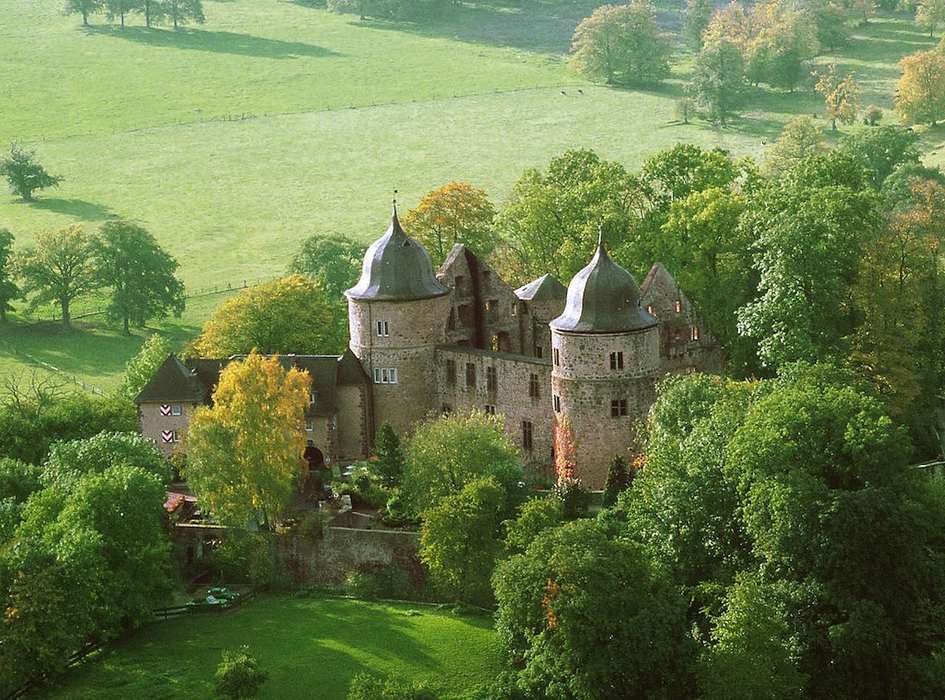 Замок Сабобург Хофгайсмар Германия