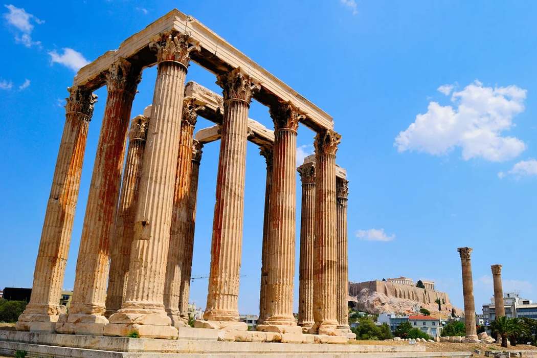 Храм Зевса олимпийского Афины