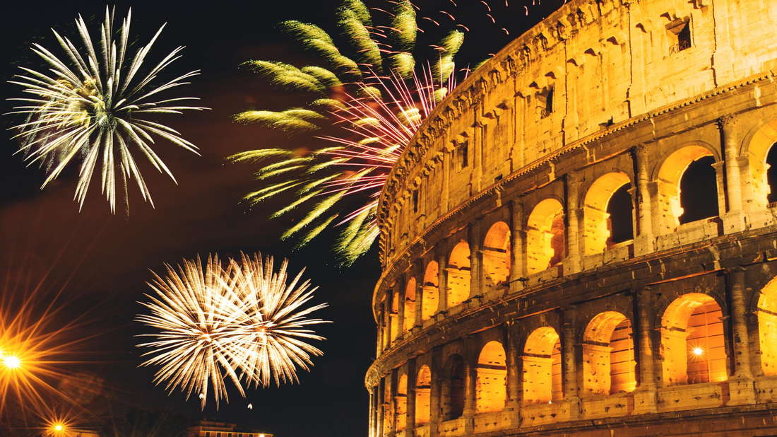 Новый год Каподанно в Риме Италия