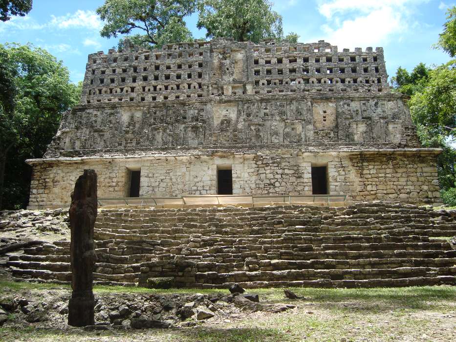Руины Яшчилана Мексика