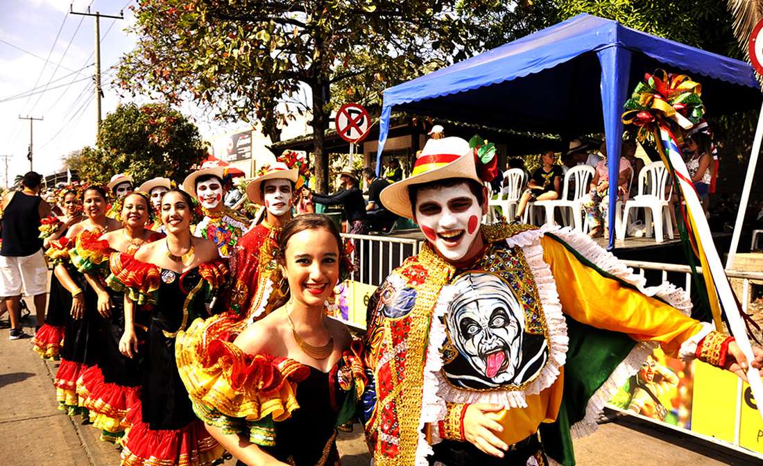 Фольклорный карнавал в Барранкилье