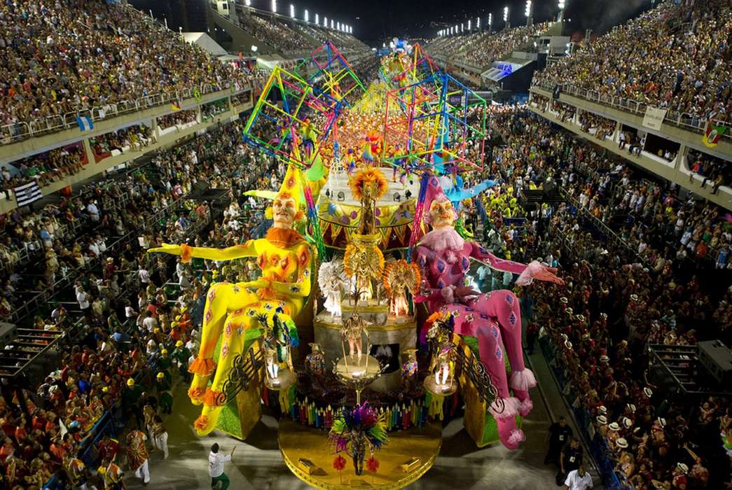 Самбодром в Рио де Жанейро карнавал
