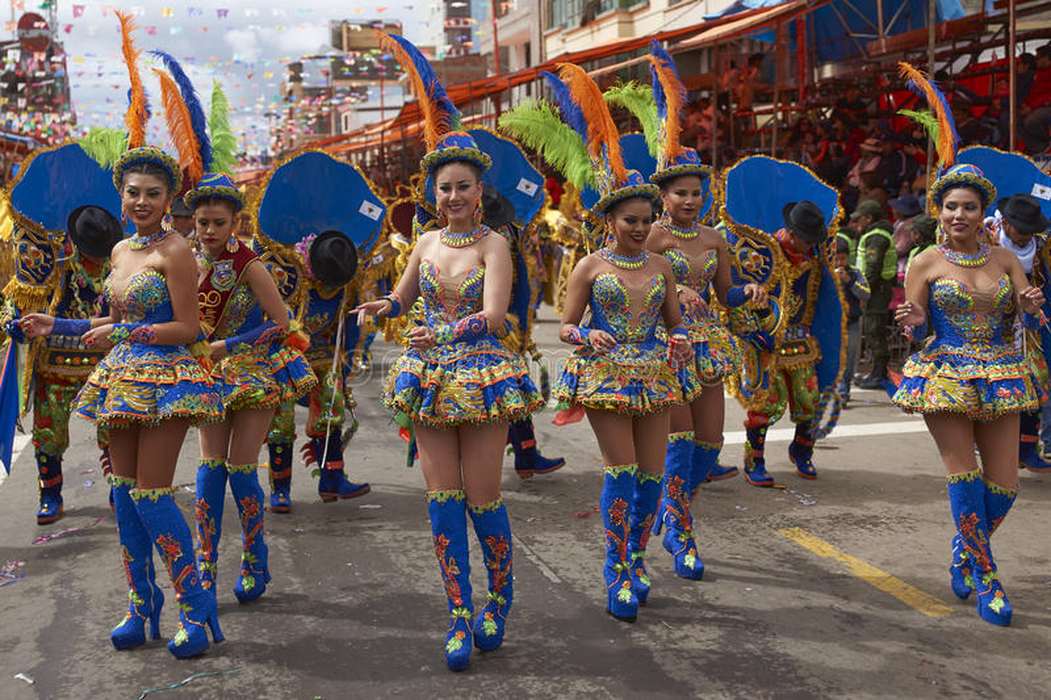 карнавал оруро боливия танец Моренада