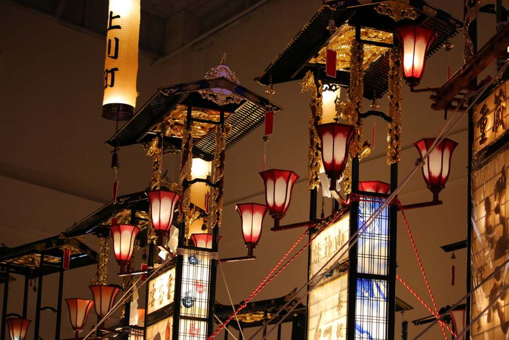 Музей фонариков Кирико Япония