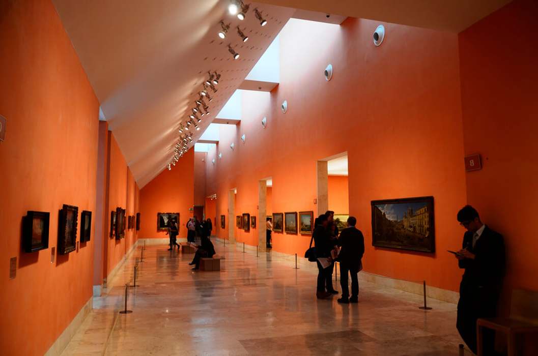 Музей Тиссена-Борнемисы в Мадриде внутри