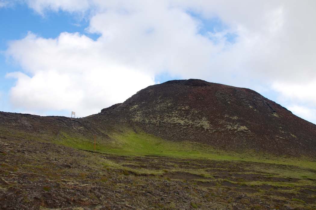 Вулкан Трихнукагигур, Исландия