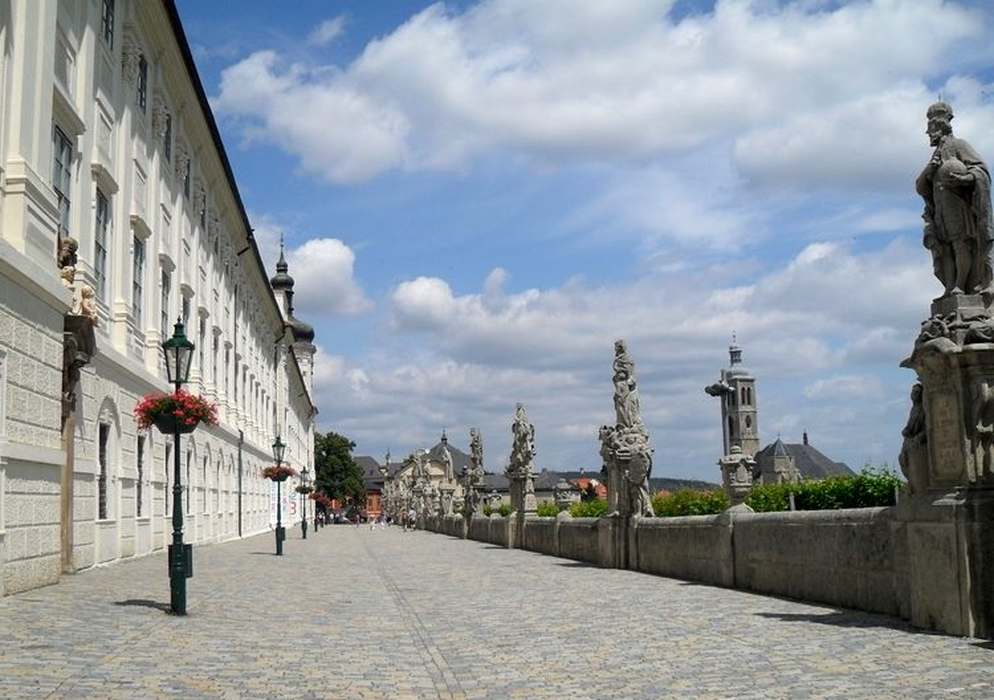 Иезуитский колледж терраса Кутна-гора Чехия