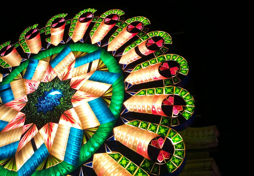 Сан-Фернандо Филиппины Фестиваль гигантских фонарей