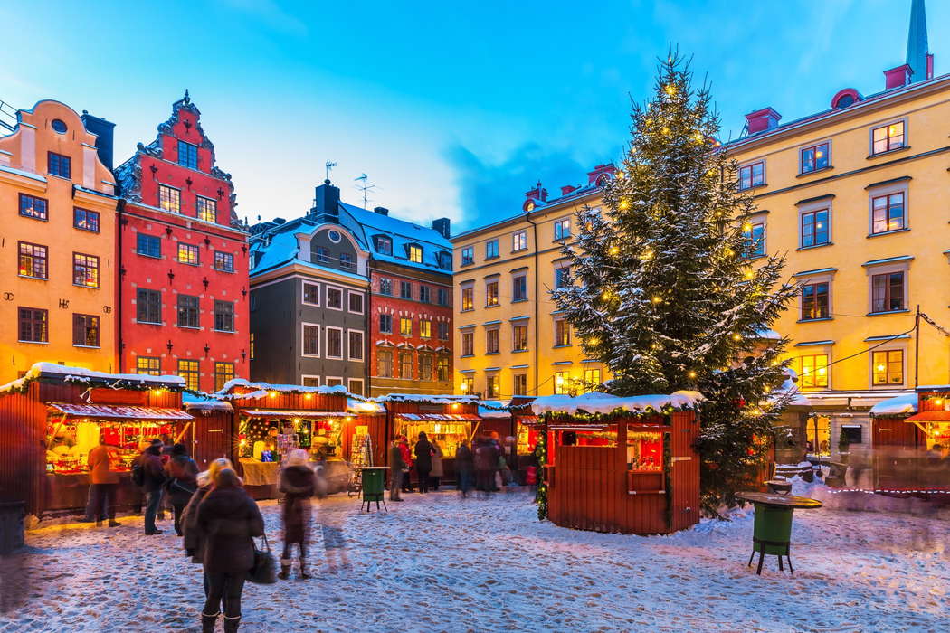 Стокгольм рождественская ярмарка