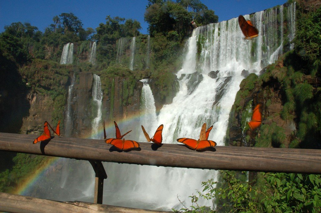 Водопад Горло дьявола Игуасу Аргентина