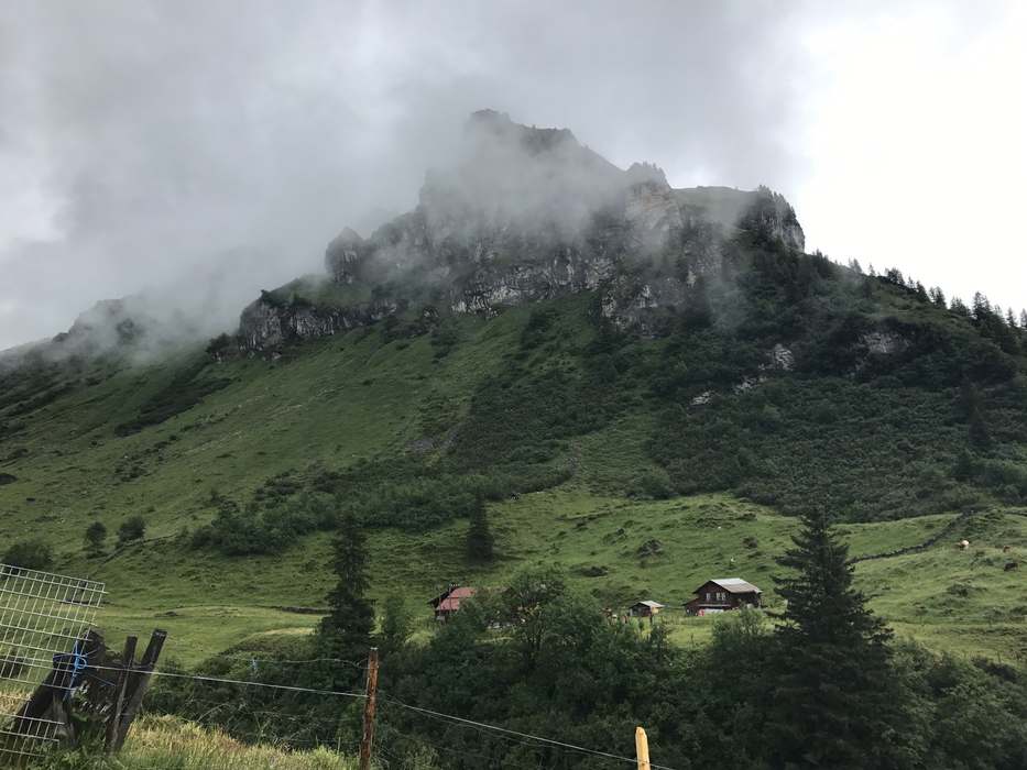 Горы и природа в Лаутербруннене