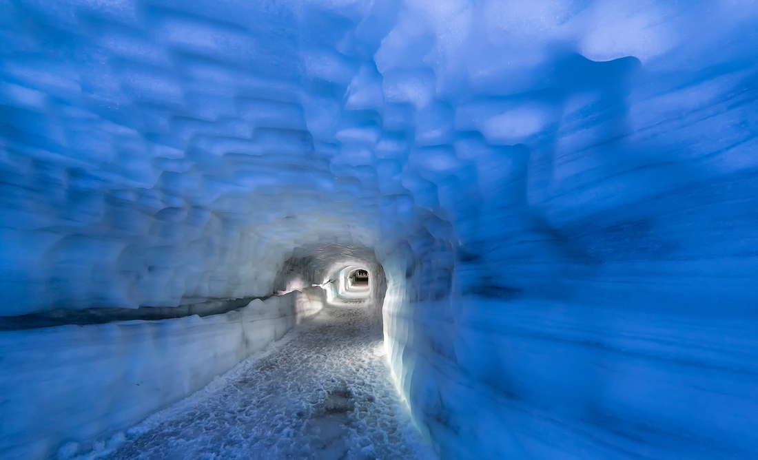 лаунгйёкудль Langjokull ледник тоннели Исландия 1