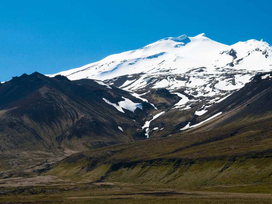 Национальный парк снайфедльсйёкюдль Snaefellsjokull вулкан