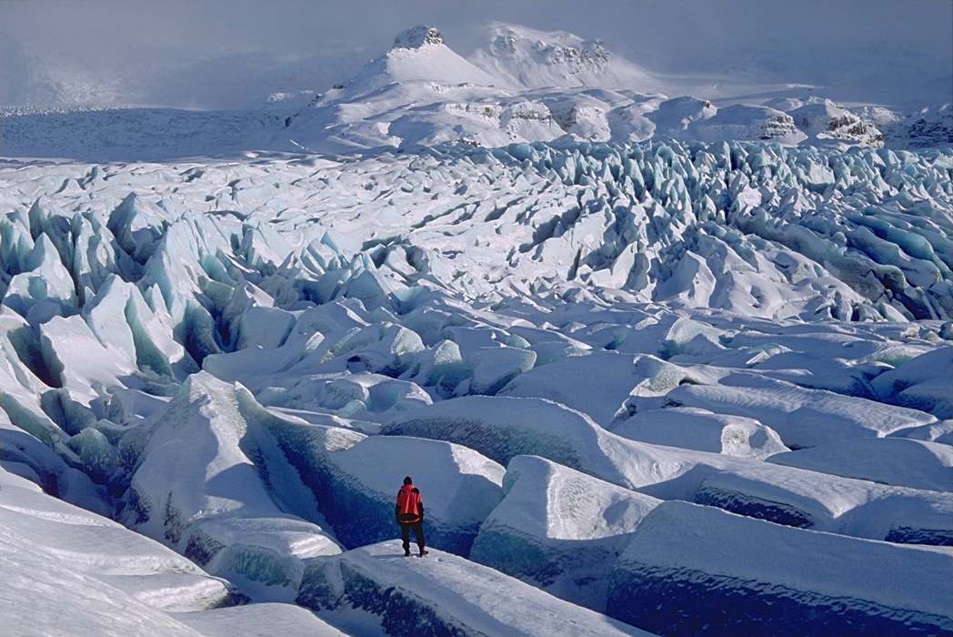 ледник Национальный парк ватнайёкюдль в Исландии фото 1