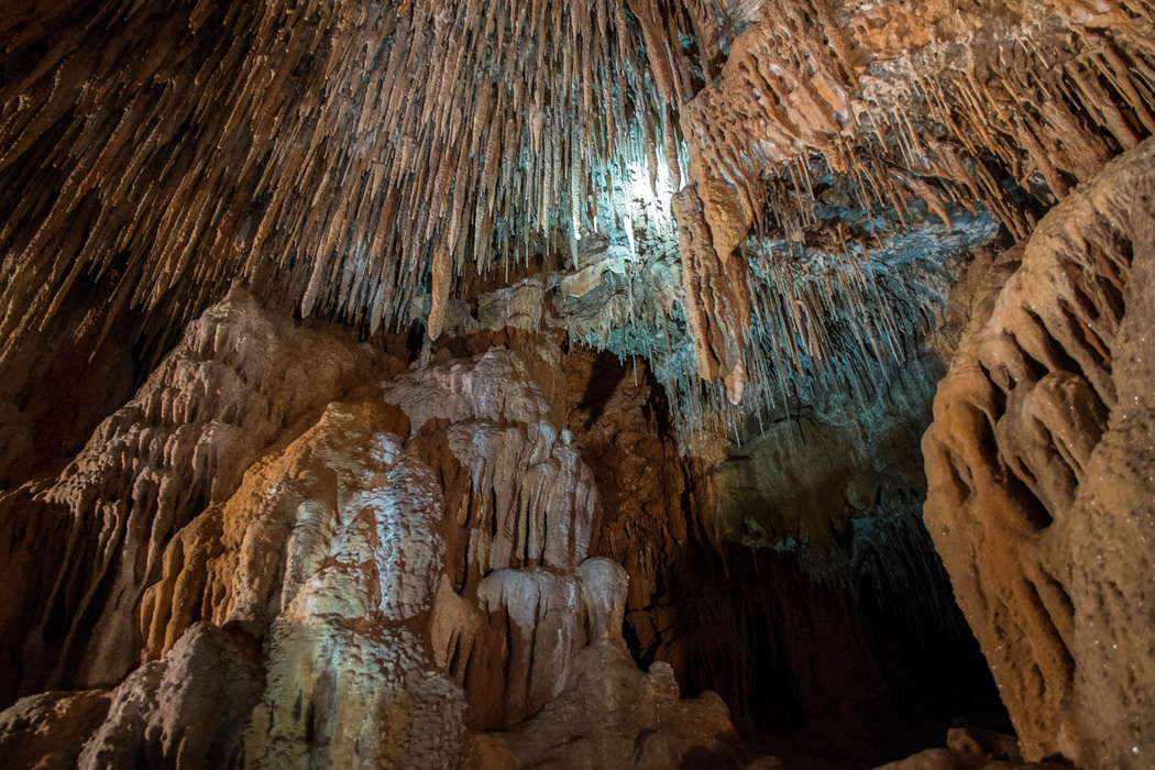 пещеры Мол-Крик сталактиты Тасмания Австралия 2