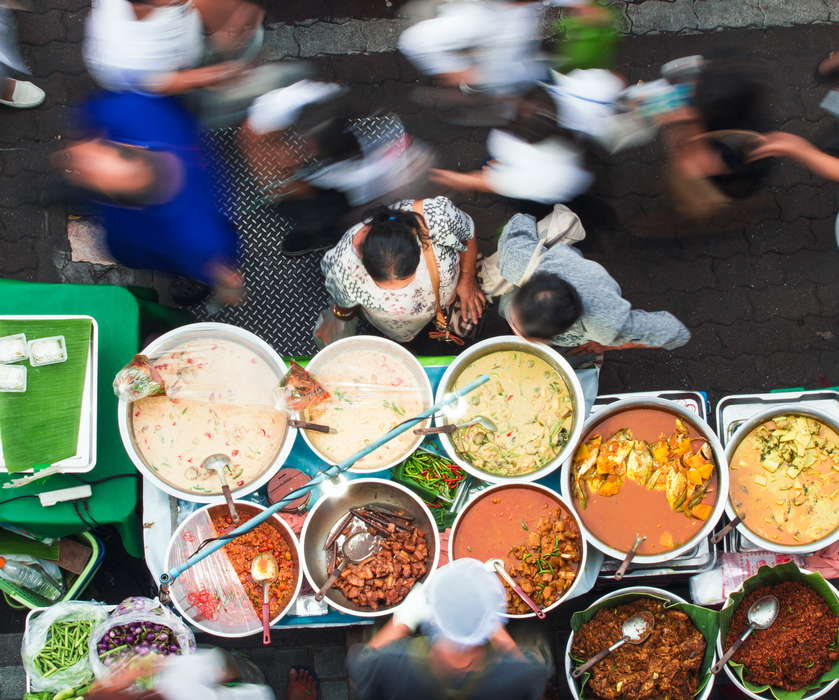 уличная еда таиланд