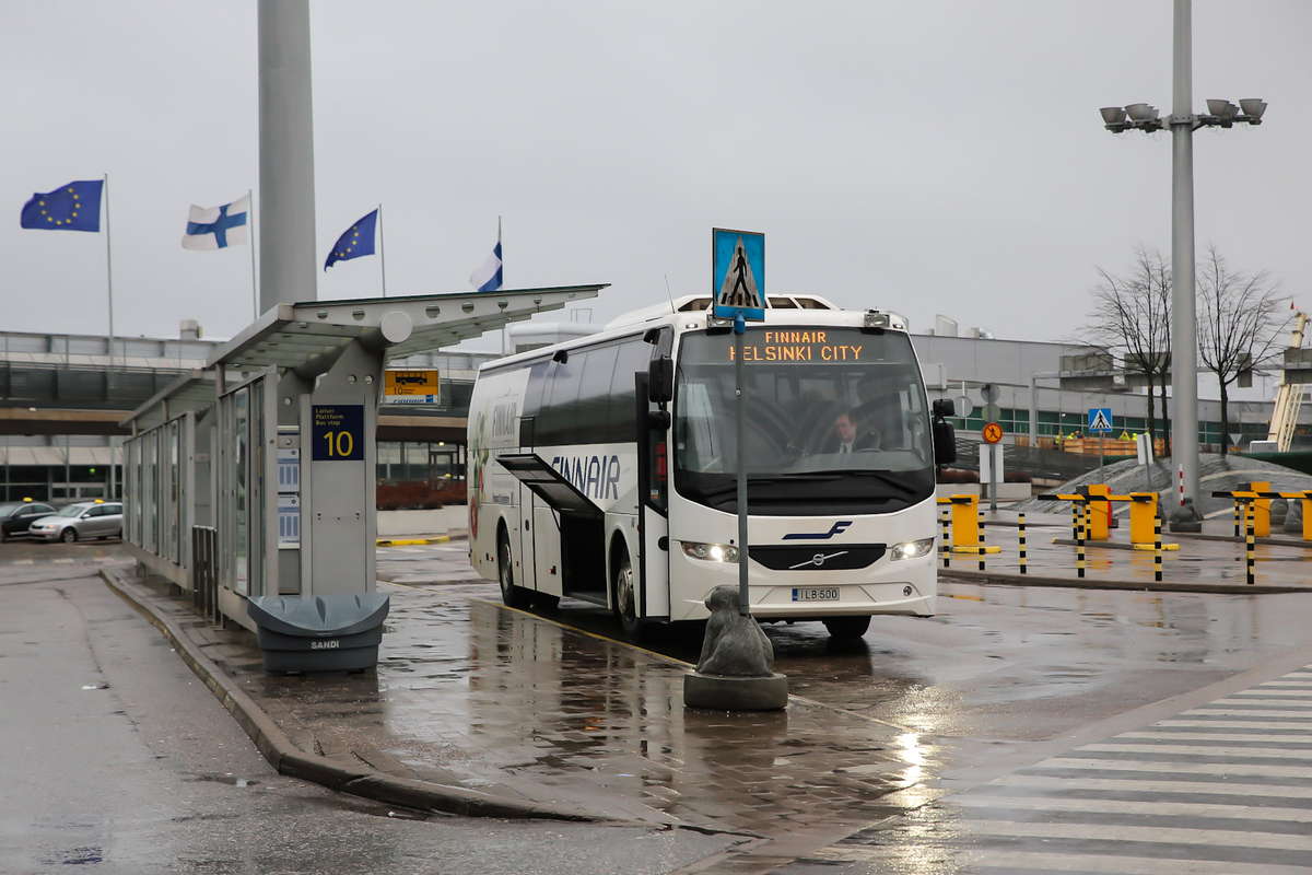 Автобусы Finnair хельсинки