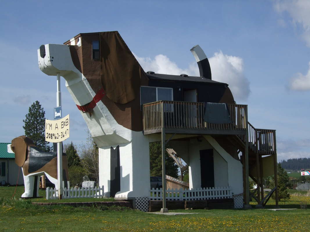 Dog Bark Park Inn, Коттонвуд, штат Айдахо
