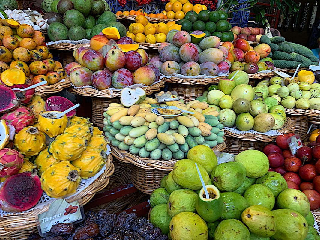экзотические фрукты португалии мадейра