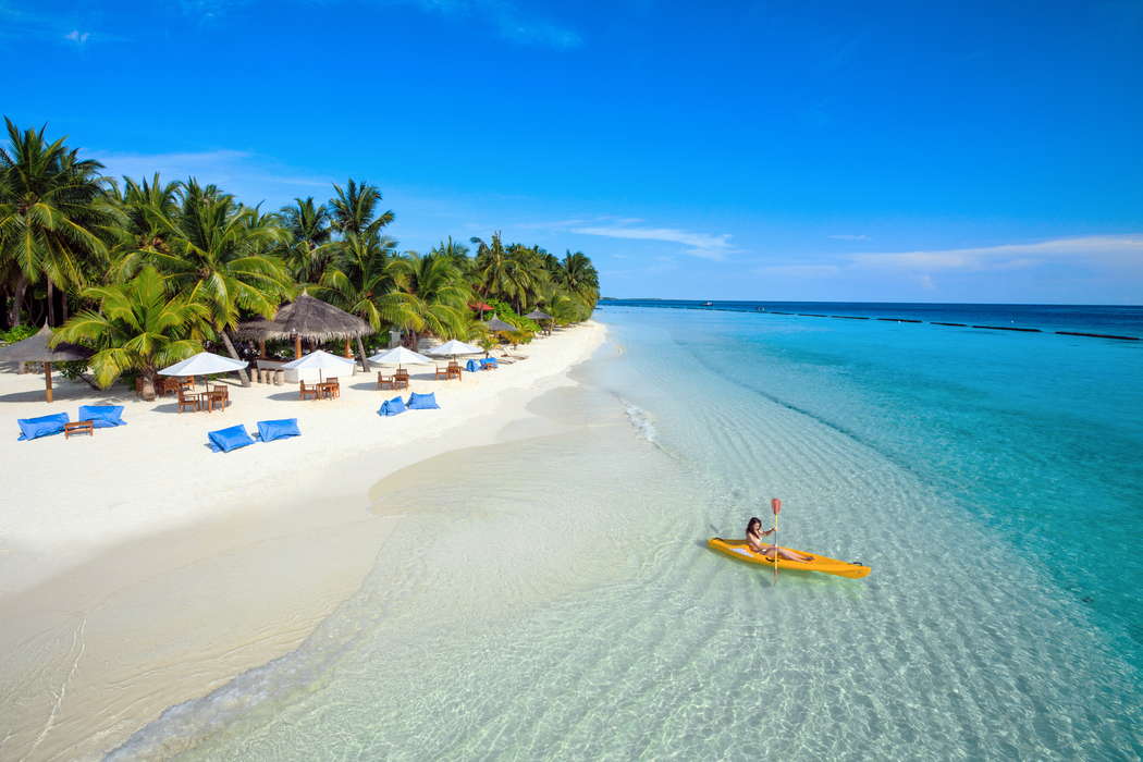 Мальдивы острова пляж