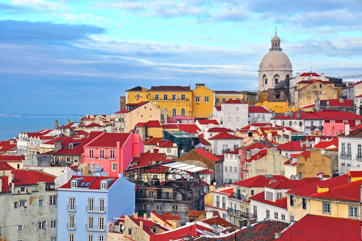 Лиссабон португалия панорамное фото