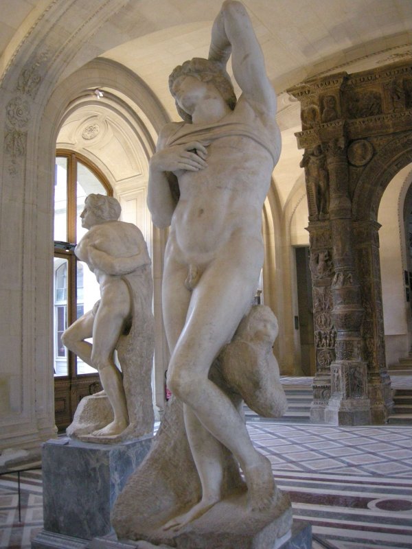 лувр скульптуры микеланджело