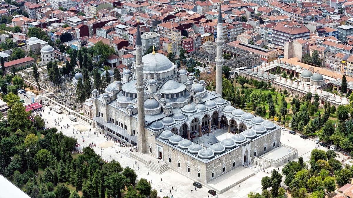 Мечеть Сулеймание Стамбул Турция
