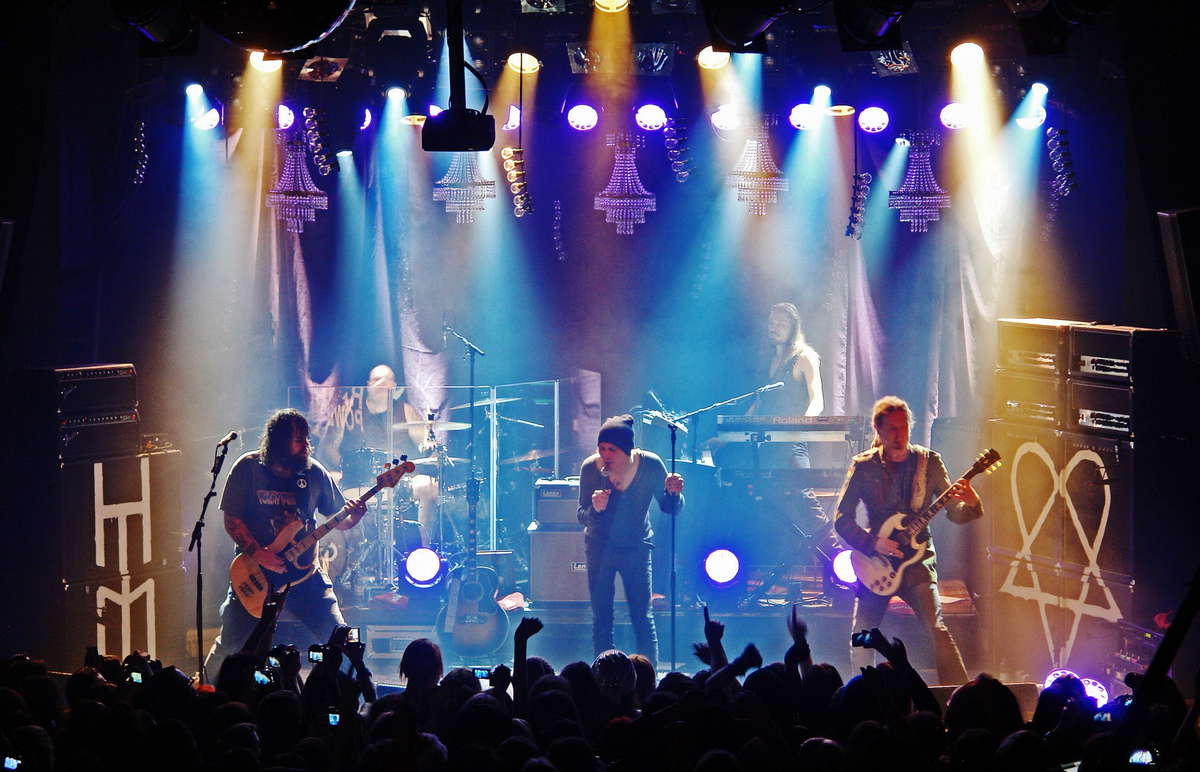 Tavastia Klubi в хельсинки рок концерт группы HIM