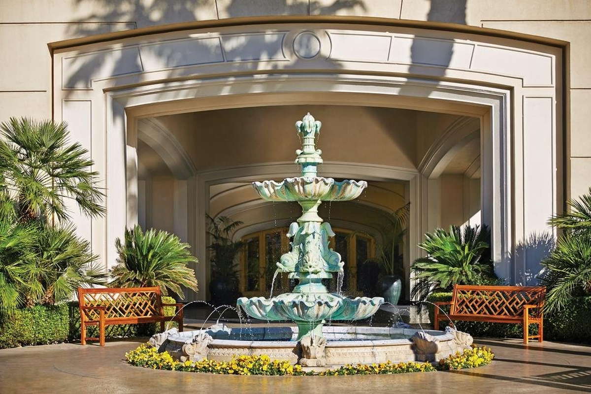 Four Seasons Лас Вегас фото фонтан отеля